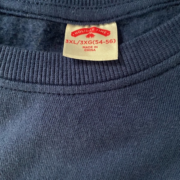 SOLD! Holiday Time: Ugly Dinosaur Sweater! Oversized! Size 3XL - Picture 4 of 8